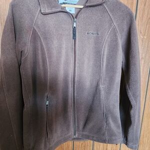 Columbia Fleece Chocolate Brown Women's Jacket